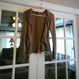 Organic cotton wrap/sweater